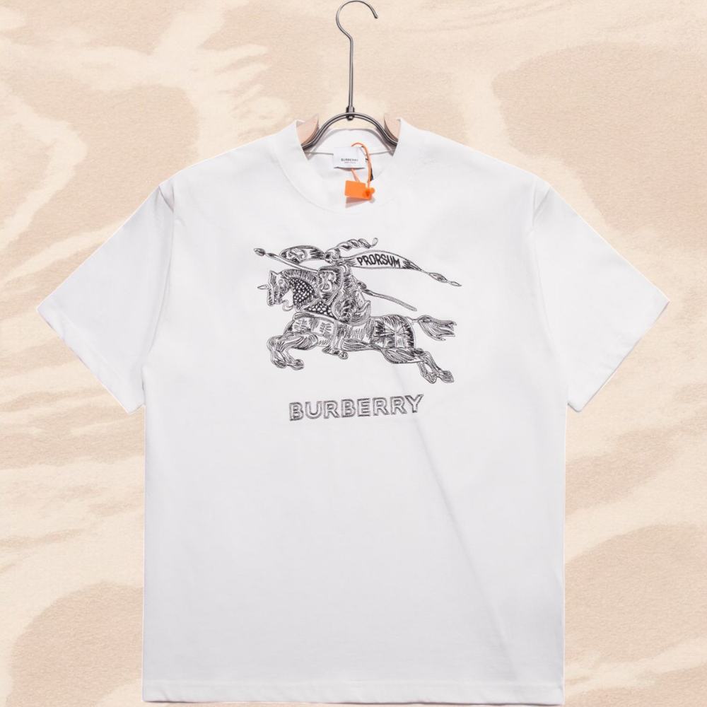 Burberry Summer White Short Sleeve